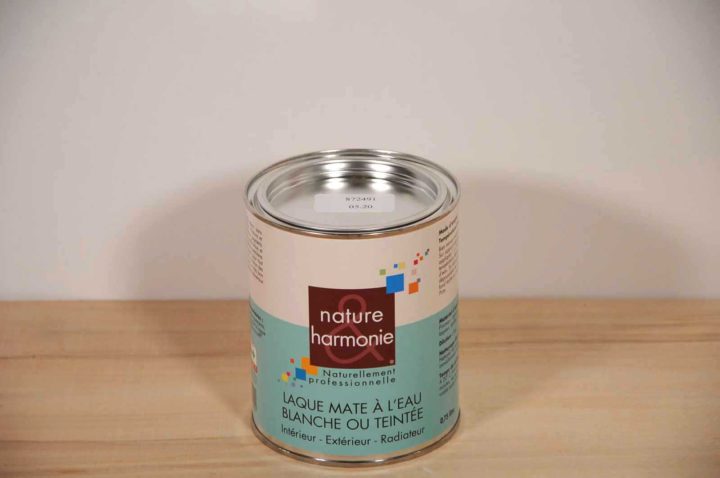 laque à l’eau