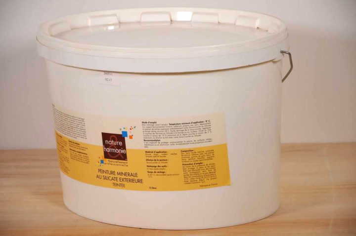 peinture minérale au silicate