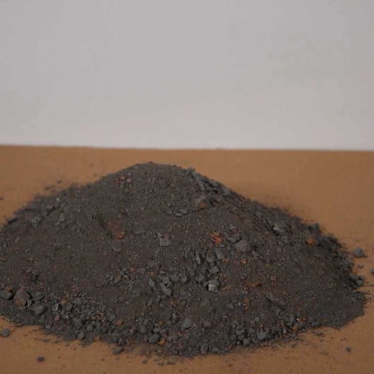 argile brute broyée - Gris ardoise