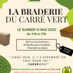 braderie du carré vert le 13 mai au cercle pointu