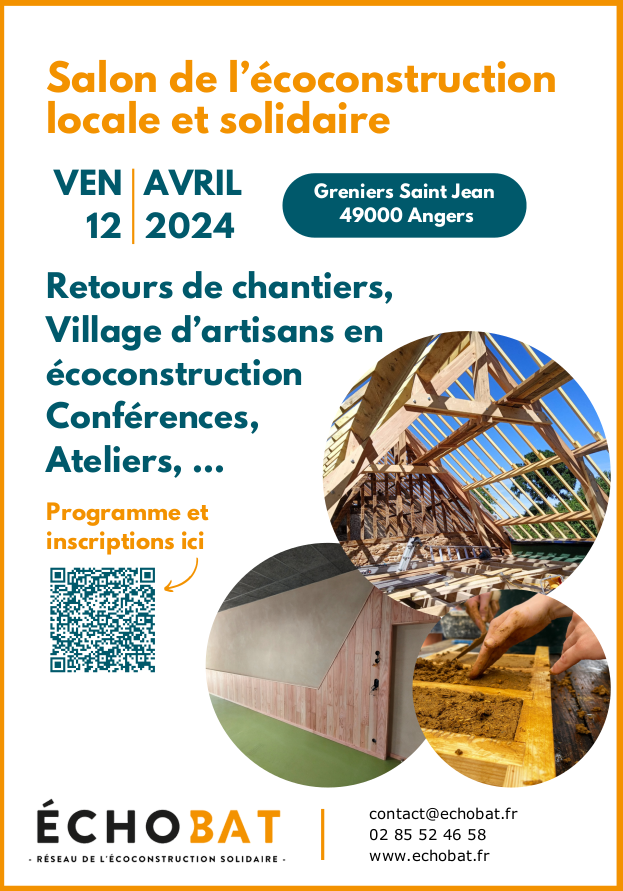 Salon de l’écoconstruction
locale et solidaire