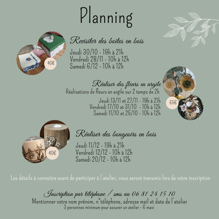 RoSan' Création   Ateliers Créa Déco – Image 6