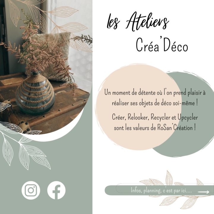 RoSan' Création   Ateliers Créa Déco