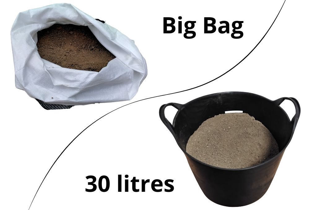 sable revalorisé - Big Bag où 30 litres